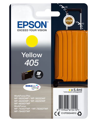 Epson 405 DURABrite Ultra Ink ink cartridge 1 pc(s) Original Standard Yield Yellow Epson 405 DURABrite Ultra Ink ink cartridge 1 pc(s) Original Standard Yield Yellow